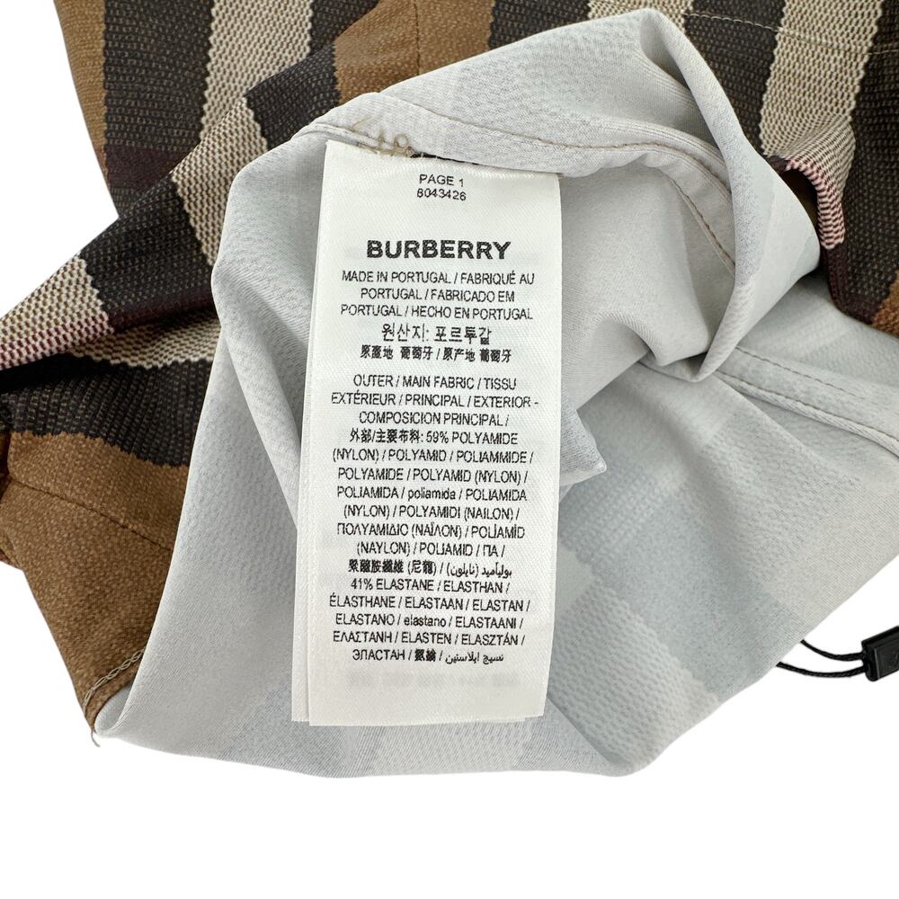 BURBERRY Andrea Check Biker Short XS - Picture 8 of 13